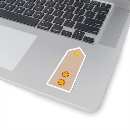 09 Somali Army 1LT (Mali) (Military Rank) STICKER Vinyl Kiss-Cut Decal - The Sticker Space