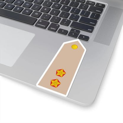 09 Somali Army 1LT (Mali) (Military Rank) STICKER Vinyl Kiss-Cut Decal - The Sticker Space