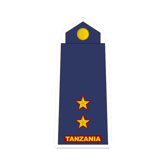 09 Tanzania Air Force 1LT (Tanzania) (Military Rank) STICKER Vinyl Kiss-Cut Decal 2 Inch White - The Sticker Space
