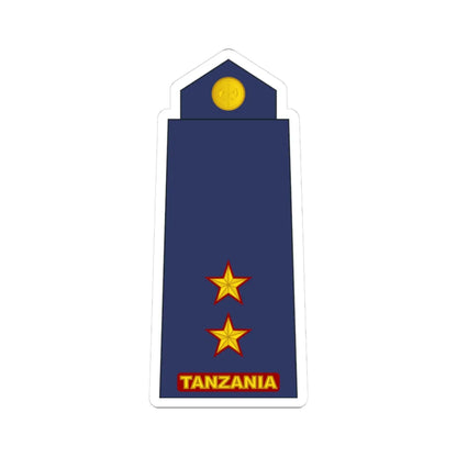 09 Tanzania Air Force 1LT (Tanzania) (Military Rank) STICKER Vinyl Kiss-Cut Decal 3 Inch White - The Sticker Space