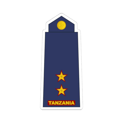09 Tanzania Air Force 1LT (Tanzania) (Military Rank) STICKER Vinyl Kiss-Cut Decal 6 Inch White - The Sticker Space