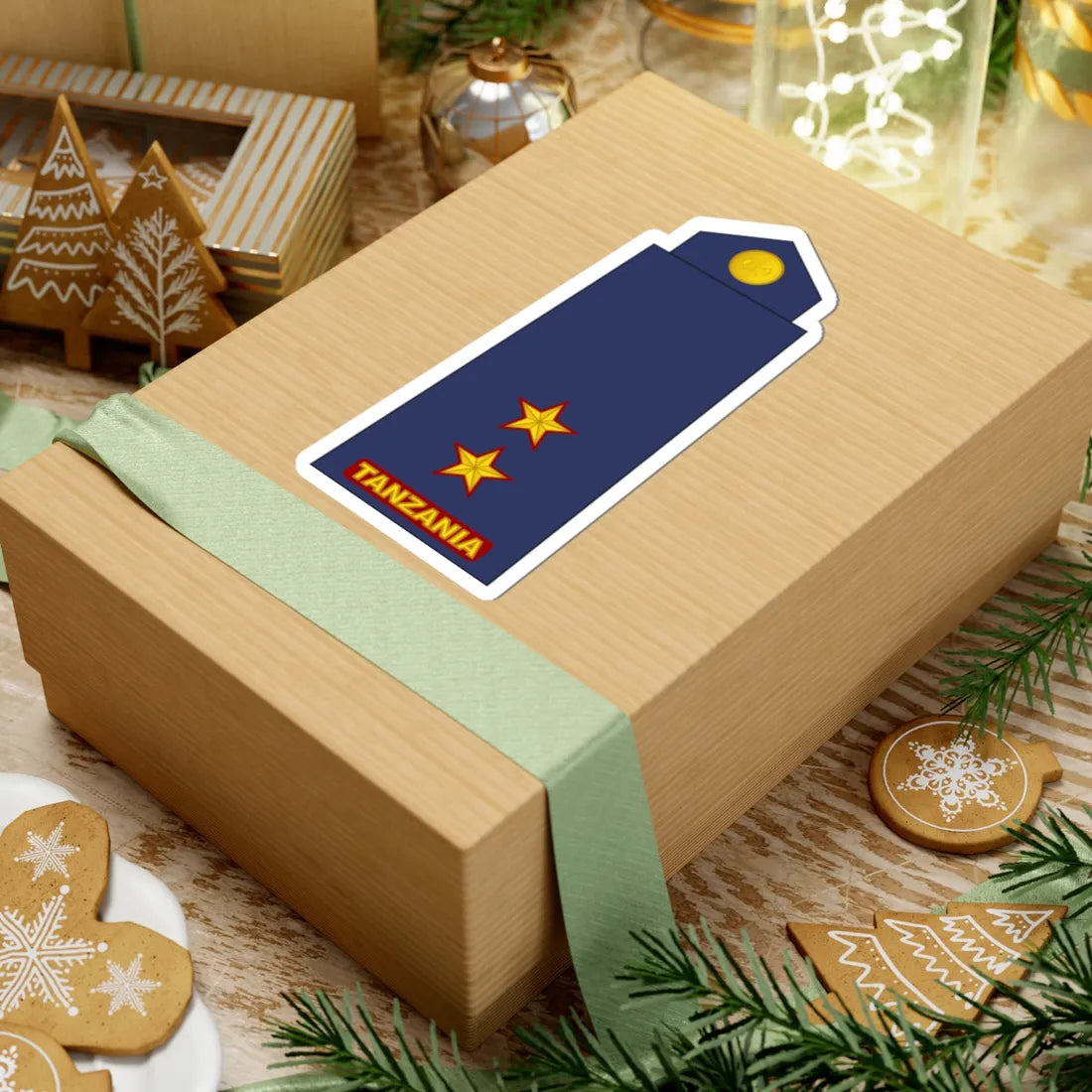 09 Tanzania Air Force 1LT (Tanzania) (Military Rank) STICKER Vinyl Kiss-Cut Decal - The Sticker Space