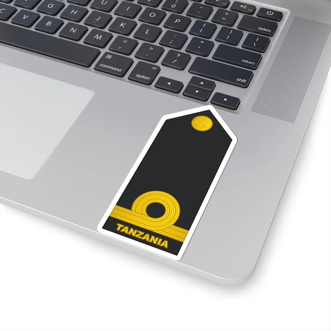 09 Tanzania Navy SLT (Tanzania) (Military Rank) STICKER Vinyl Kiss-Cut Decal - The Sticker Space