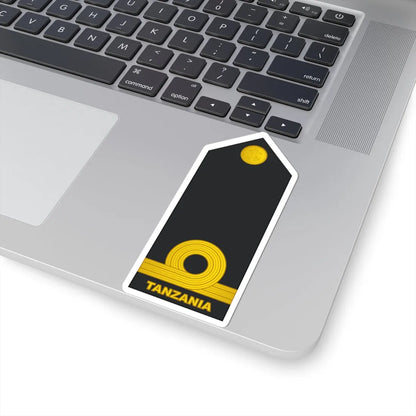 09 Tanzania Navy SLT (Tanzania) (Military Rank) STICKER Vinyl Kiss-Cut Decal - The Sticker Space