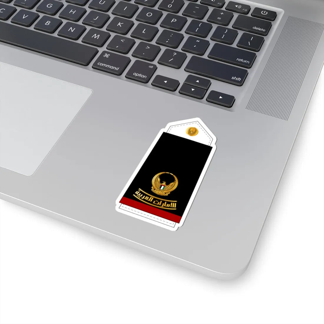 09 UAEN MAJ (United Arab Emirates) (Military Rank) STICKER Vinyl Kiss-Cut Decal - The Sticker Space