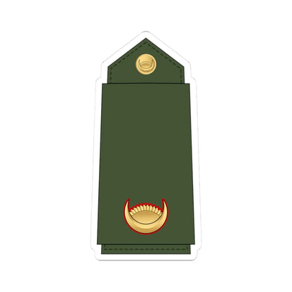 09.Nepalese Army WO2 (Nepal) (Military Rank) STICKER Vinyl Kiss-Cut Decal 3 Inch White - The Sticker Space