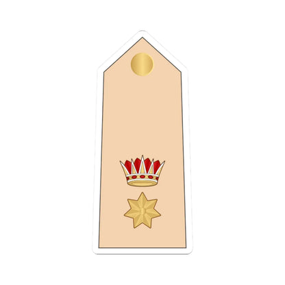 09.RBLF LTC (Bahrain) (Military Rank) STICKER Vinyl Kiss-Cut Decal 2 Inch White - The Sticker Space