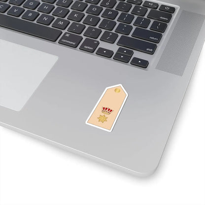 09.RBLF LTC (Bahrain) (Military Rank) STICKER Vinyl Kiss-Cut Decal - The Sticker Space