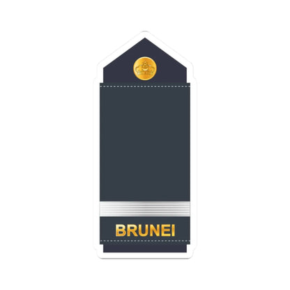 09.RBrAF OC (Brunei) (Military Rank) STICKER Vinyl Kiss-Cut Decal 2 Inch White - The Sticker Space