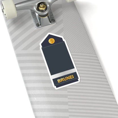 09.RBrAF OC (Brunei) (Military Rank) STICKER Vinyl Kiss-Cut Decal - The Sticker Space