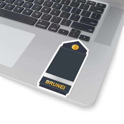 09.RBrAF OC (Brunei) (Military Rank) STICKER Vinyl Kiss-Cut Decal - The Sticker Space