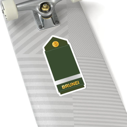 09.RBrLF OC (Brunei) (Military Rank) STICKER Vinyl Kiss-Cut Decal - The Sticker Space