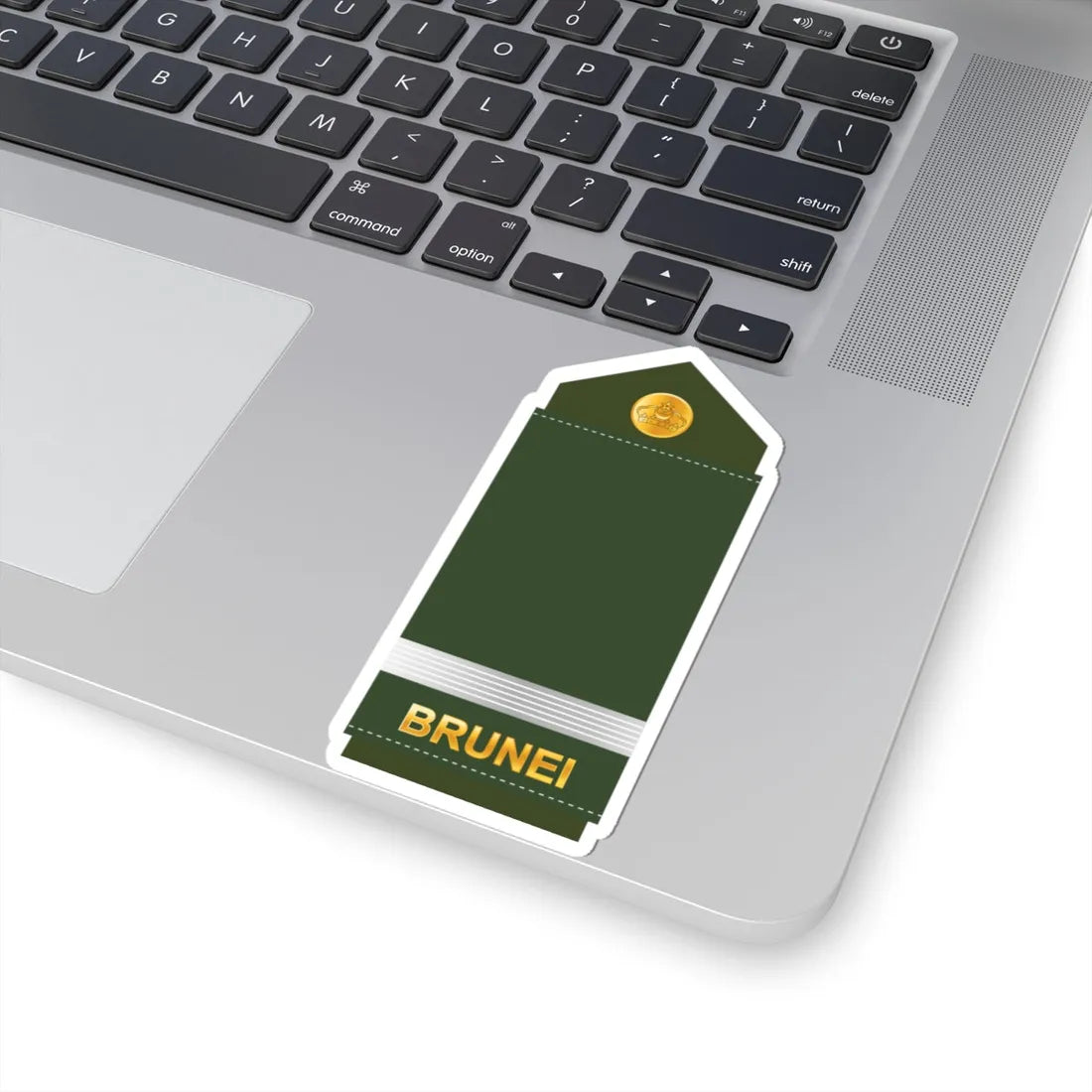 09.RBrLF OC (Brunei) (Military Rank) STICKER Vinyl Kiss-Cut Decal - The Sticker Space