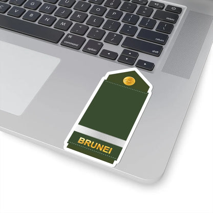 09.RBrLF OC (Brunei) (Military Rank) STICKER Vinyl Kiss-Cut Decal - The Sticker Space