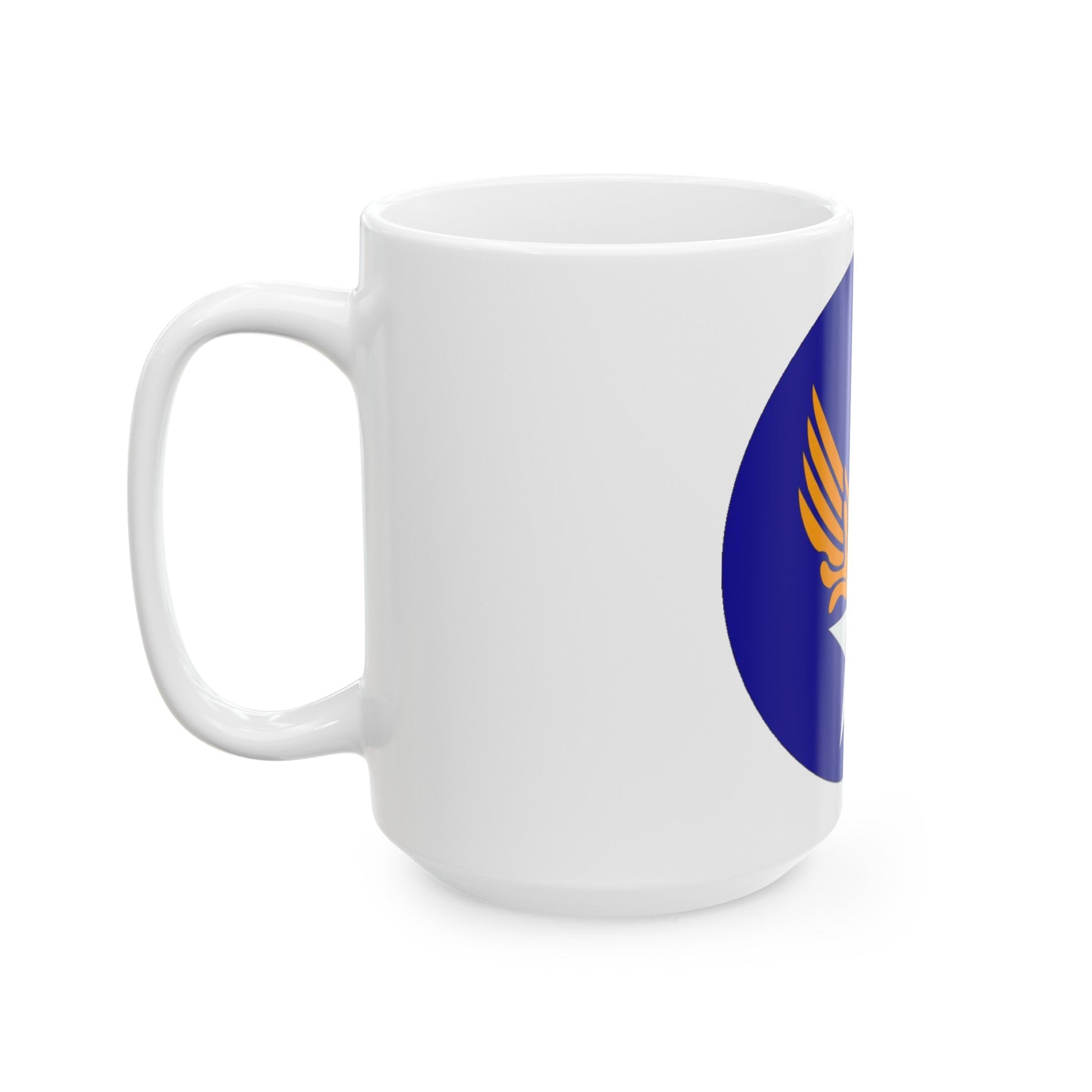 1 Air Force (U.S. Army) White Coffee Mug-The Sticker Space