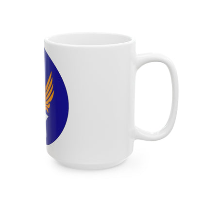 1 Air Force (U.S. Army) White Coffee Mug-The Sticker Space