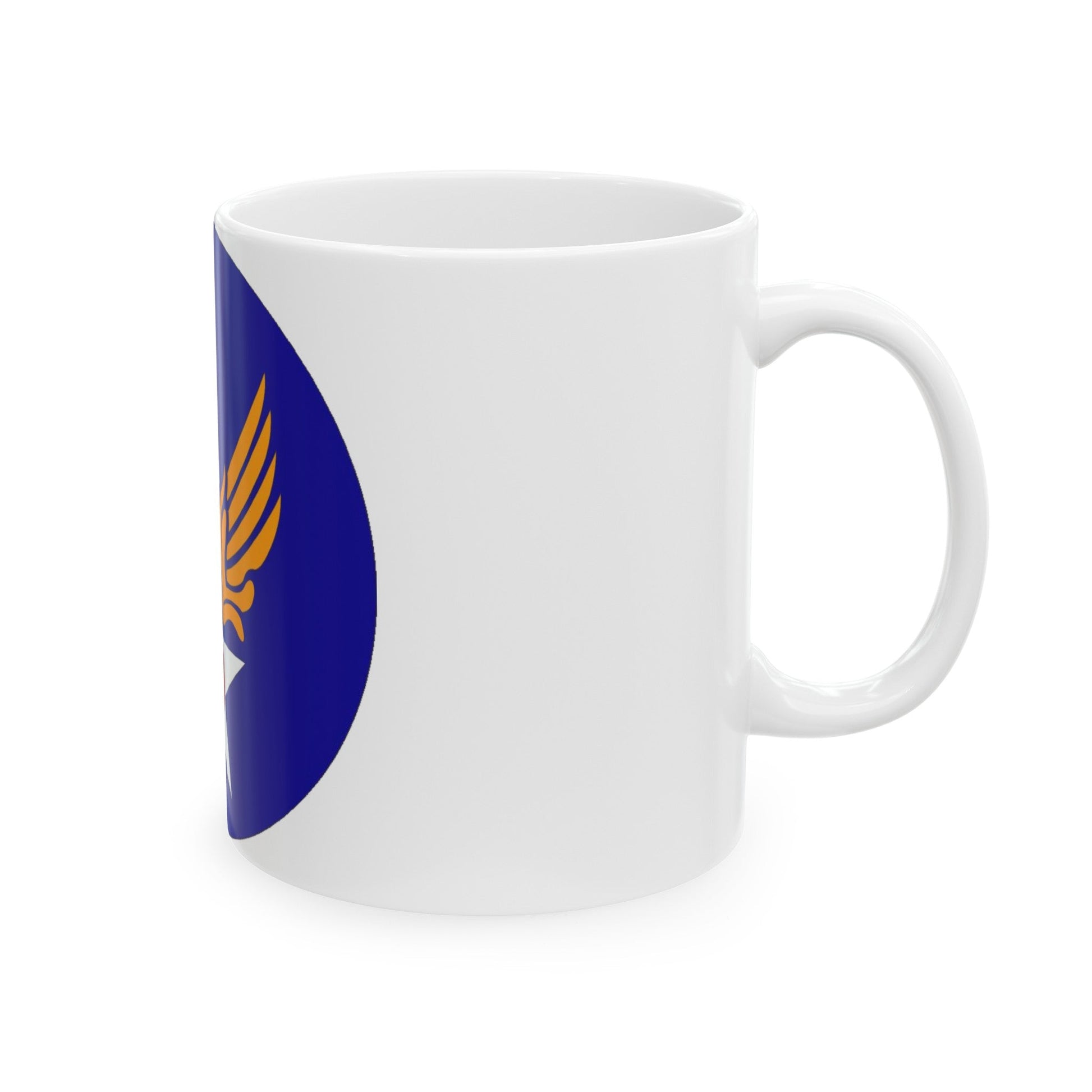 1 Air Force (U.S. Army) White Coffee Mug-The Sticker Space