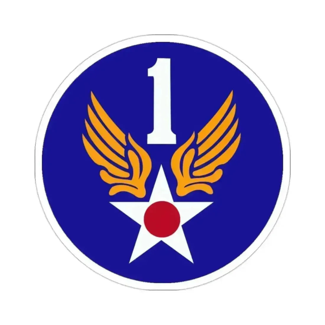 1 Air Force (U.S. Army) STICKER Vinyl Die-Cut Decal 2 Inch - The Sticker Space