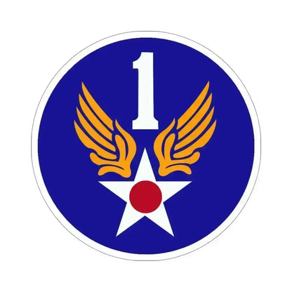 1 Air Force (U.S. Army) STICKER Vinyl Die-Cut Decal 4 Inch - The Sticker Space