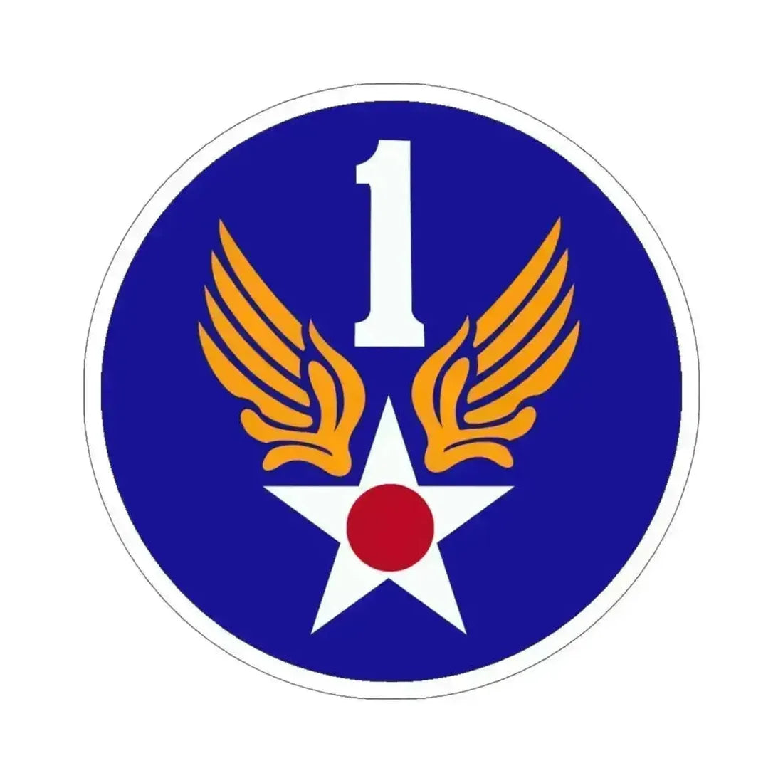 1 Air Force (U.S. Army) STICKER Vinyl Die-Cut Decal - The Sticker Space