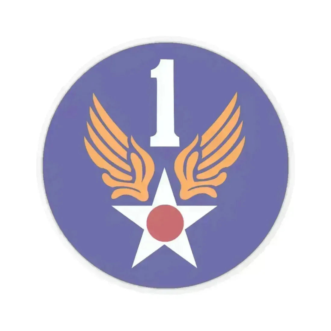 1 Air Force (U.S. Army) STICKER Vinyl Kiss-Cut Decal - The Sticker Space