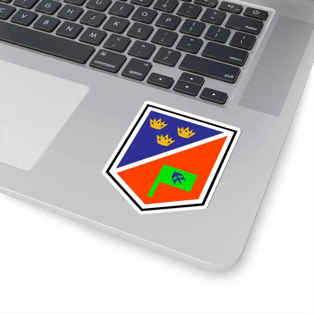 1 Brigade Headquarters (Ireland) (Coat of Arms) STICKER Vinyl Kiss-Cut Decal - The Sticker Space