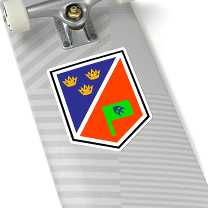 1 Brigade Headquarters (Ireland) (Coat of Arms) STICKER Vinyl Kiss-Cut Decal - The Sticker Space