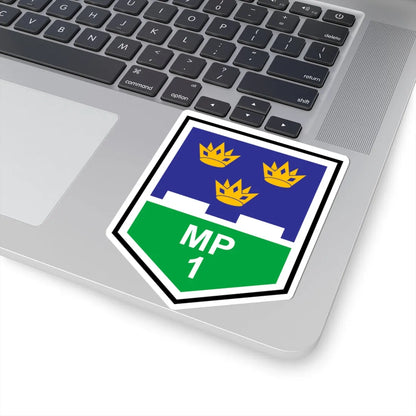 1 Brigade MP Coy (Ireland) (Coat of Arms) STICKER Vinyl Kiss-Cut Decal - The Sticker Space