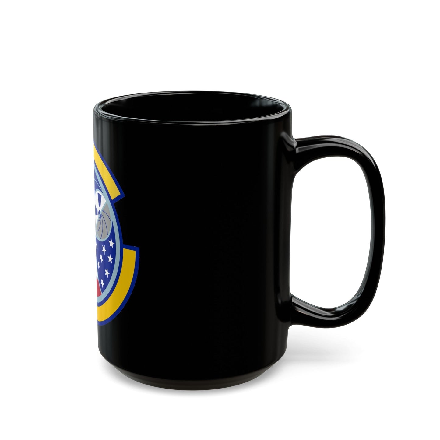 1 Combat Camera Squadron (U.S. Air Force) Black Coffee Mug-The Sticker Space