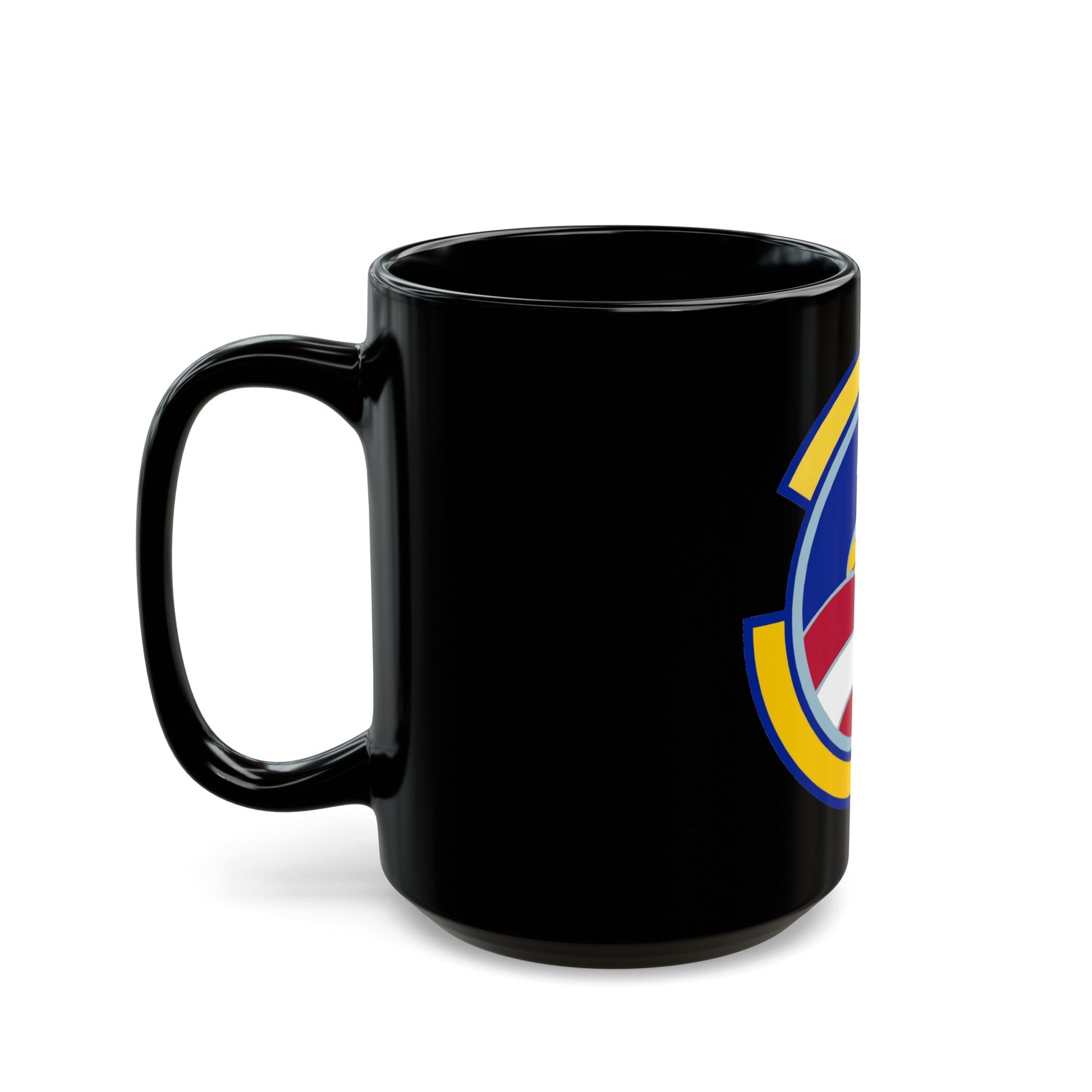 1 Combat Camera Squadron (U.S. Air Force) Black Coffee Mug-The Sticker Space