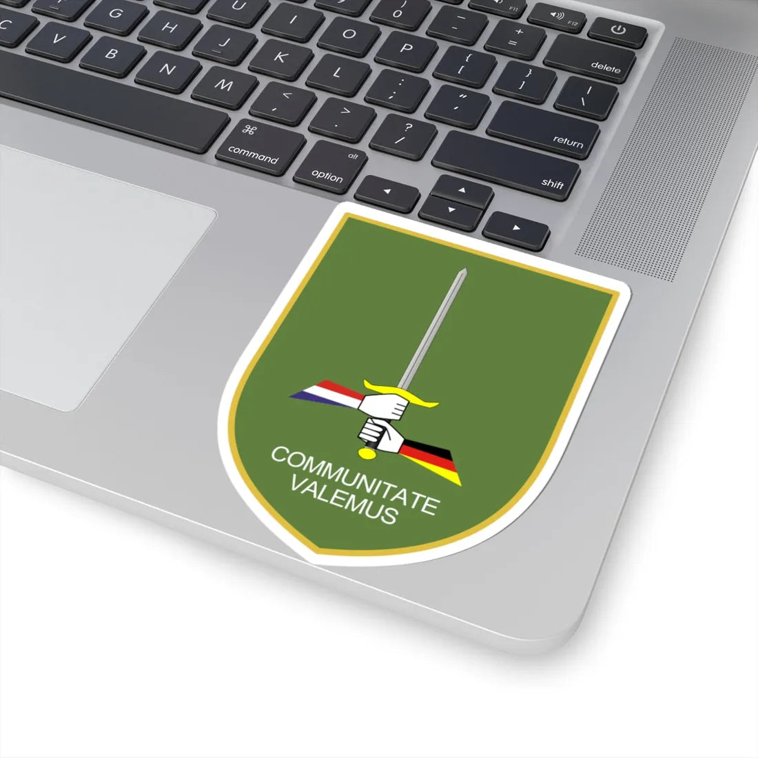 1 GE-NL Corps (Germany) (Coat of Arms) STICKER Vinyl Kiss-Cut Decal - The Sticker Space