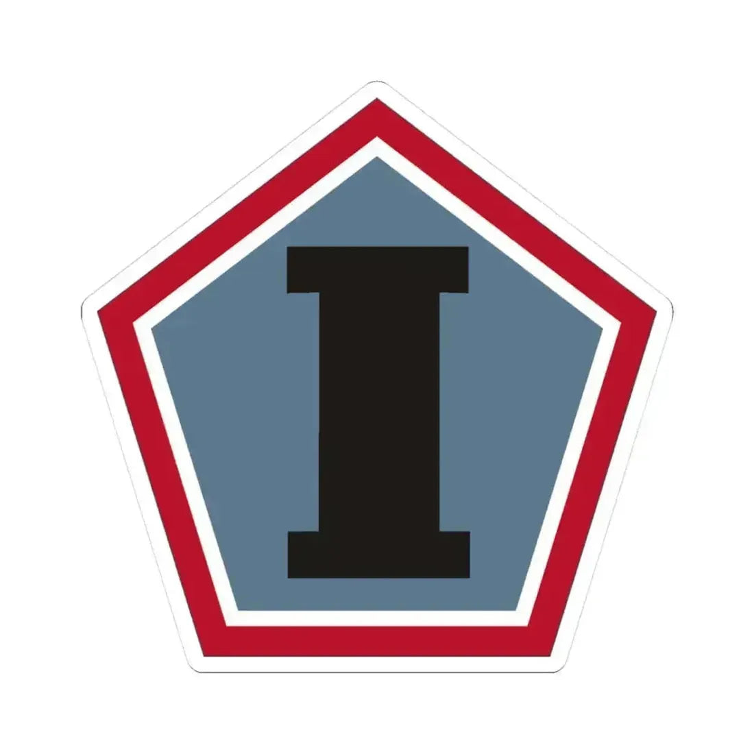 1 Group (U.S. Army) STICKER Vinyl Kiss-Cut Decal 3 Inch White - The Sticker Space