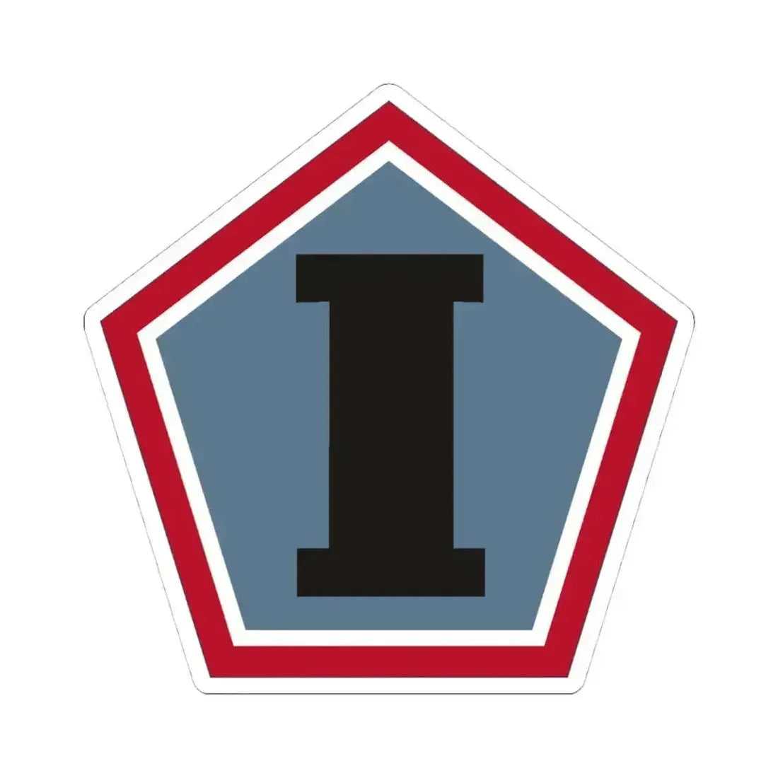 1 Group (U.S. Army) STICKER Vinyl Kiss-Cut Decal 4 Inch White - The Sticker Space