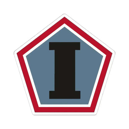 1 Group (U.S. Army) STICKER Vinyl Kiss-Cut Decal 6 Inch White - The Sticker Space