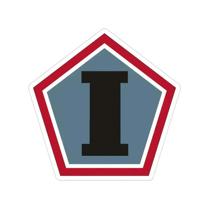 1 Group (U.S. Army) Transparent STICKER Die-Cut Vinyl Decal 4 Inch - The Sticker Space