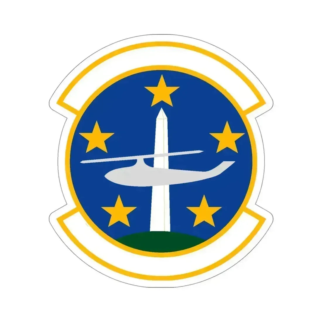 1 Helicopter Squadron (U.S. Air Force) STICKER Vinyl Die-Cut Decal 4 Inch - The Sticker Space