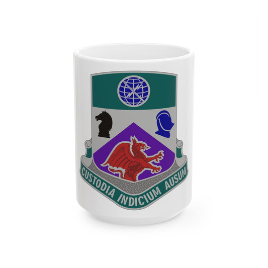 1 Information Operations Battalion 2 (U.S. Army) White Coffee Mug-15oz-The Sticker Space