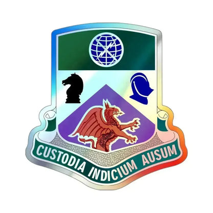 1 Information Operations Battalion 2 (U.S. Army) Holographic STICKER Die-Cut Vinyl Decal 3 Inch Holographic - The Sticker Space