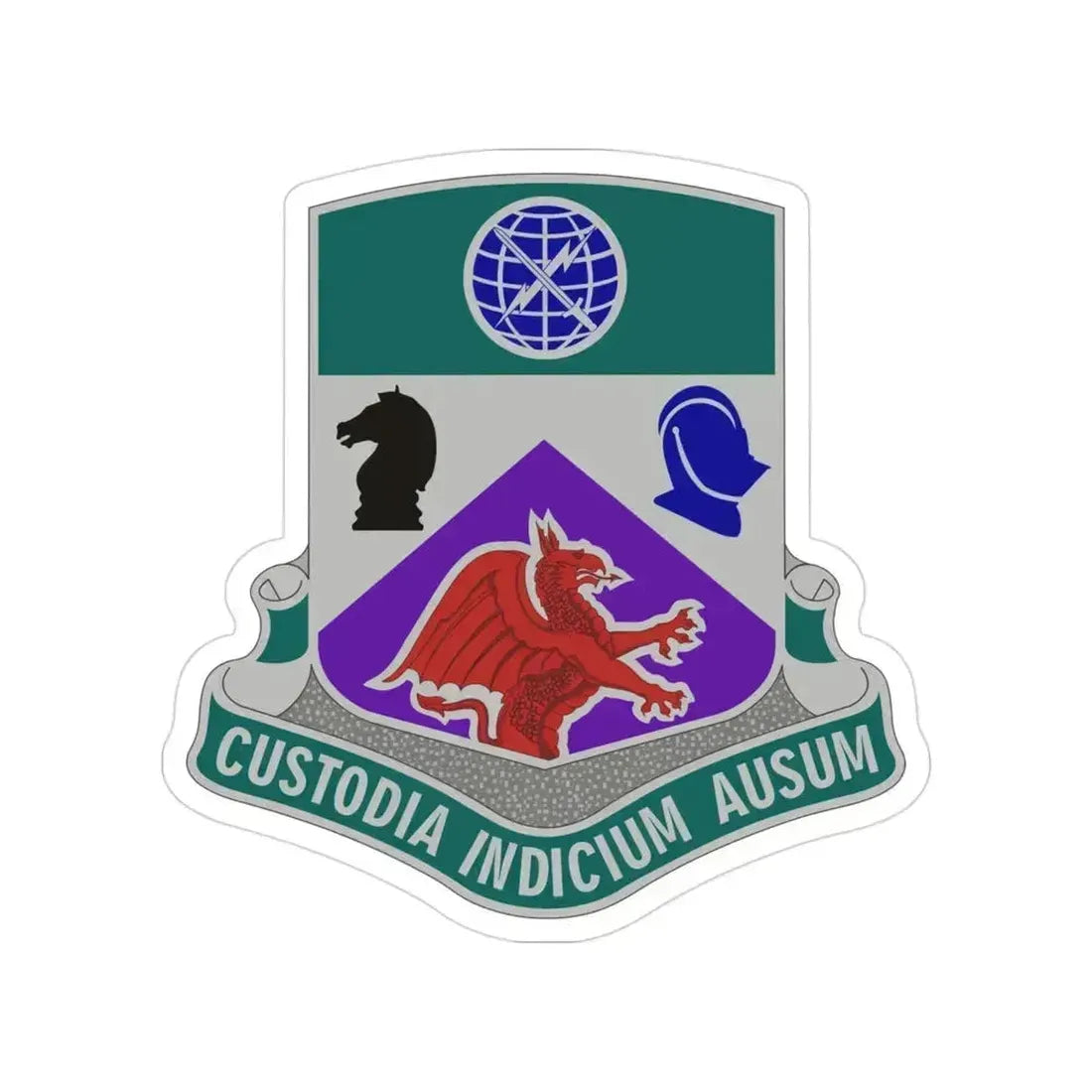 1 Information Operations Battalion 2 (U.S. Army) Transparent STICKER Die-Cut Vinyl Decal - The Sticker Space