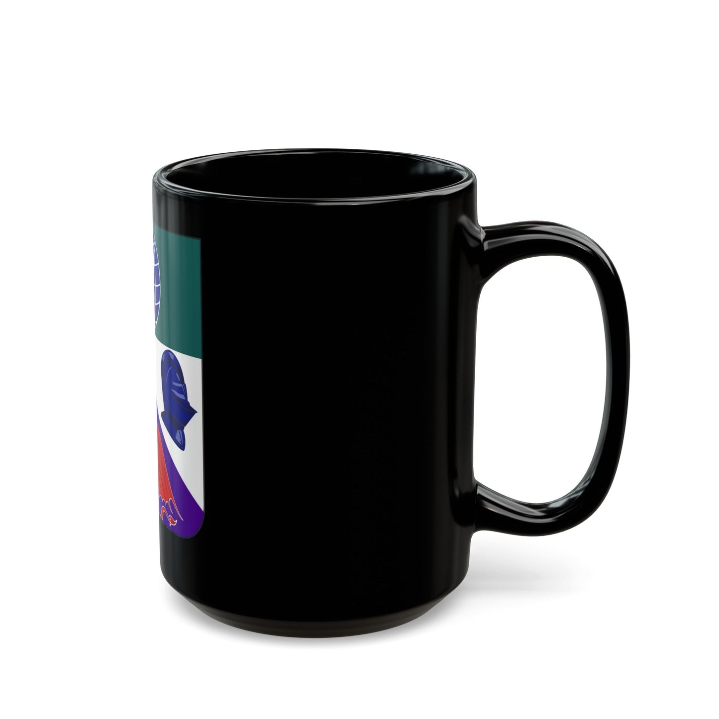 1 Information Operations Battalion 3 (U.S. Army) Black Coffee Mug-The Sticker Space