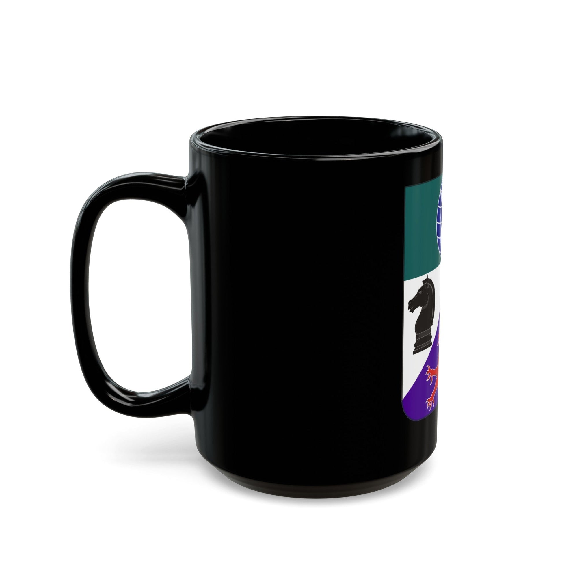 1 Information Operations Battalion 3 (U.S. Army) Black Coffee Mug-The Sticker Space