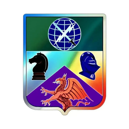 1 Information Operations Battalion 3 (U.S. Army) Holographic STICKER Die-Cut Vinyl Decal 2 Inch Holographic - The Sticker Space