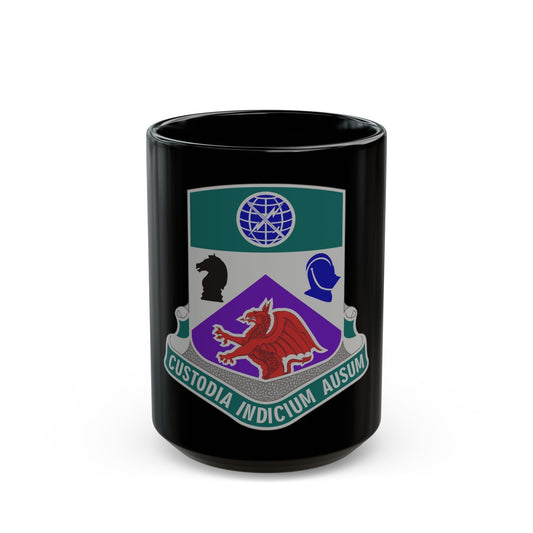 1 Information Operations Battalion (U.S. Army) Black Coffee Mug-15oz-The Sticker Space