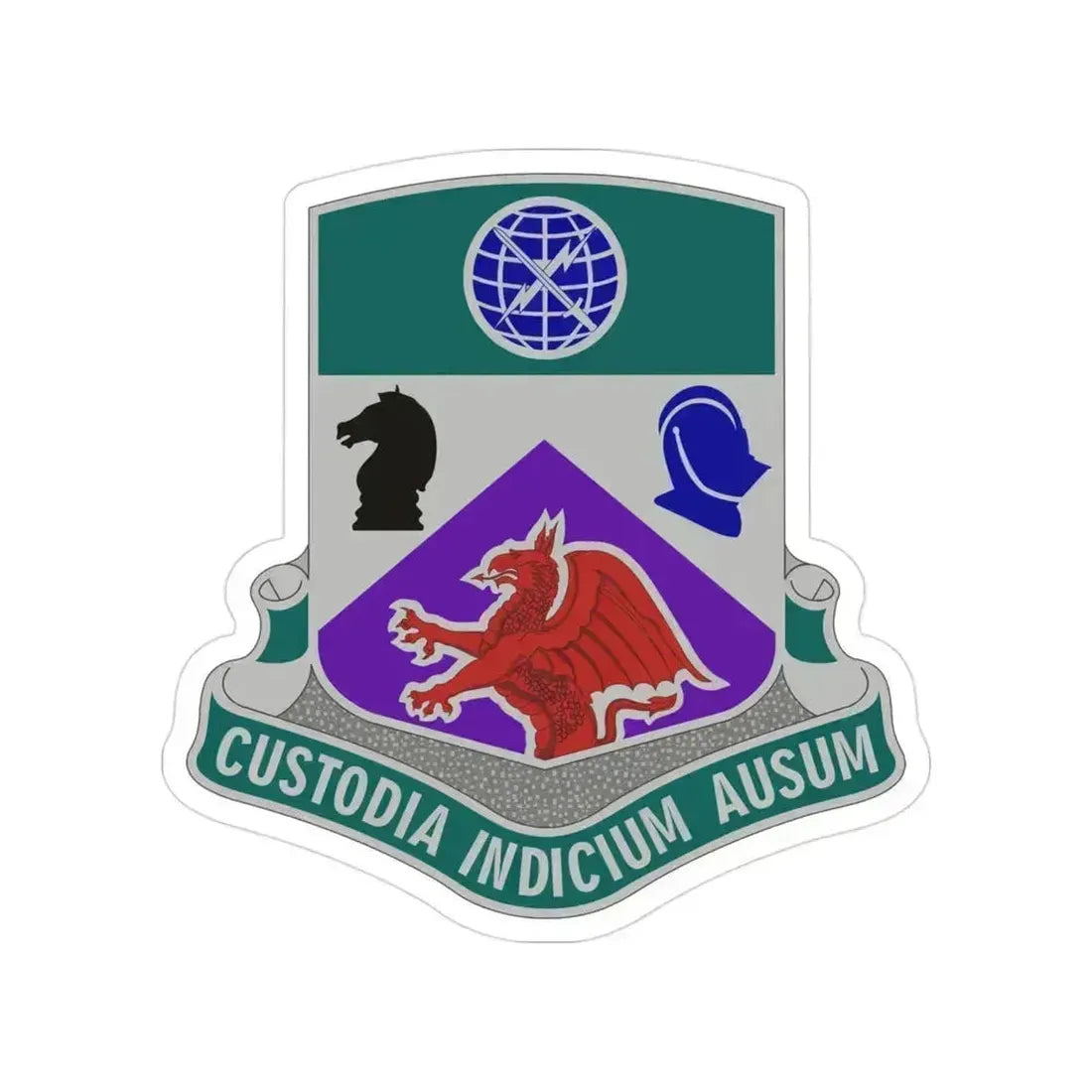 1 Information Operations Battalion (U.S. Army) Transparent STICKER Die-Cut Vinyl Decal 3 Inch - The Sticker Space