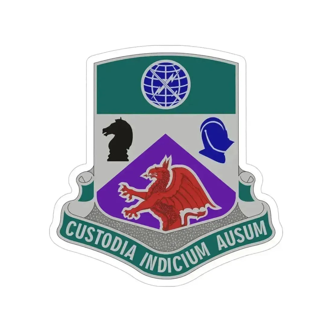 1 Information Operations Battalion (U.S. Army) Transparent STICKER Die-Cut Vinyl Decal 5 Inch - The Sticker Space