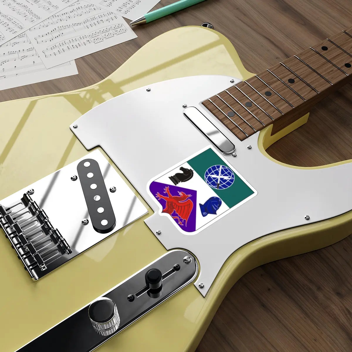 SKU:23295680339371003024 Sticker types:White Shape:Die-Cut Sizes:4" × 4"