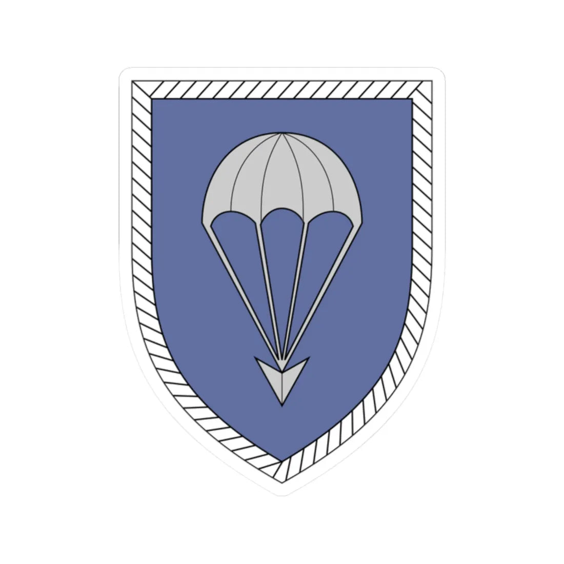 1. Luftlandedivision Bundeswehr (Germany) (Coat of Arms) STICKER Vinyl Kiss-Cut Decal 2 Inch White - The Sticker Space
