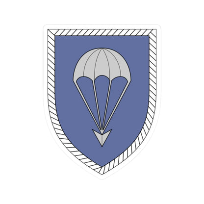 1. Luftlandedivision Bundeswehr (Germany) (Coat of Arms) STICKER Vinyl Kiss-Cut Decal 2 Inch White - The Sticker Space