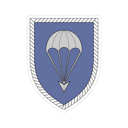 1. Luftlandedivision Bundeswehr (Germany) (Coat of Arms) STICKER Vinyl Kiss-Cut Decal 4 Inch White - The Sticker Space