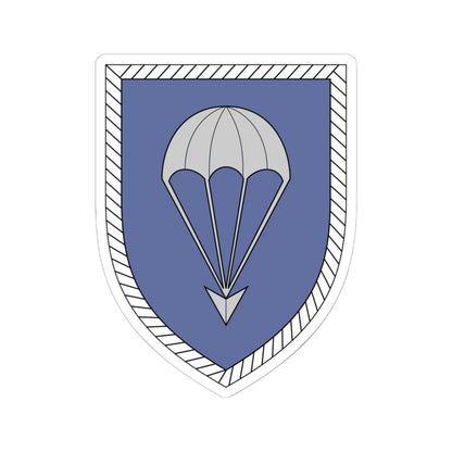 1. Luftlandedivision Bundeswehr (Germany) (Coat of Arms) STICKER Vinyl Kiss-Cut Decal 6 Inch White - The Sticker Space